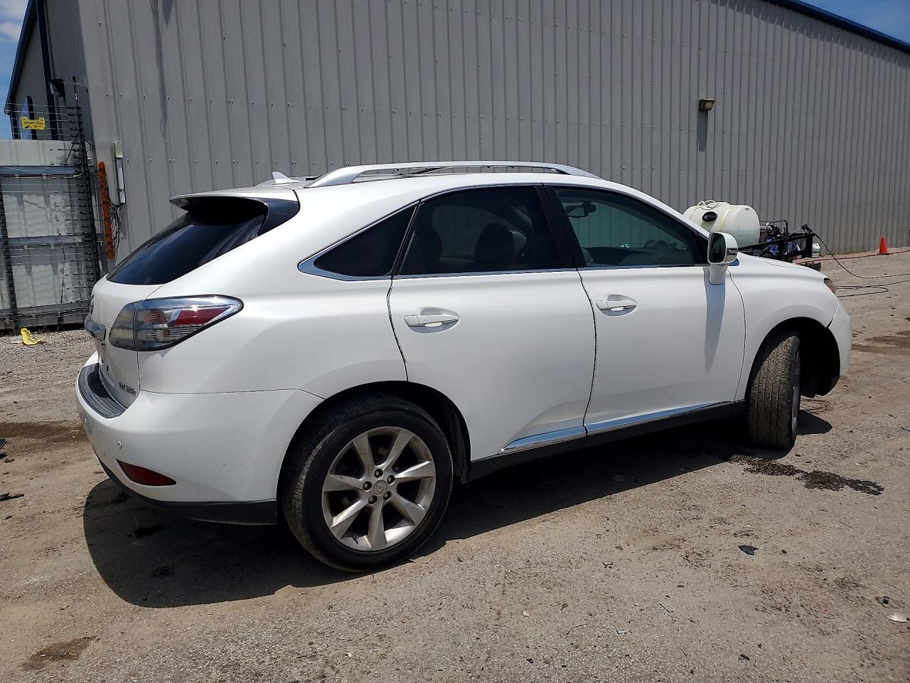 2010 Lexus Rx 350 White vin: 2T2ZK1BA8AC029312