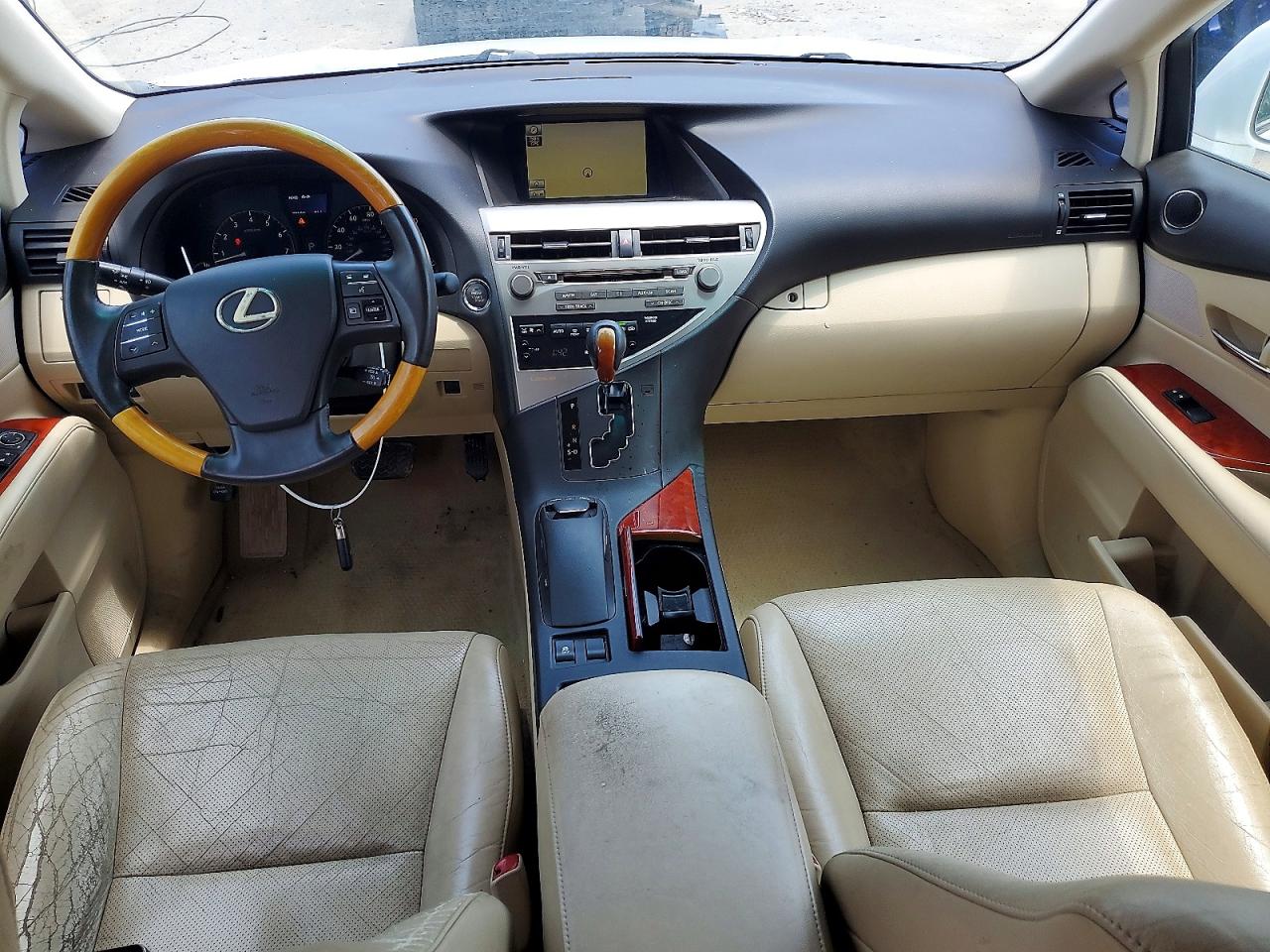 2010 Lexus Rx 350 White vin: 2T2ZK1BA8AC029312