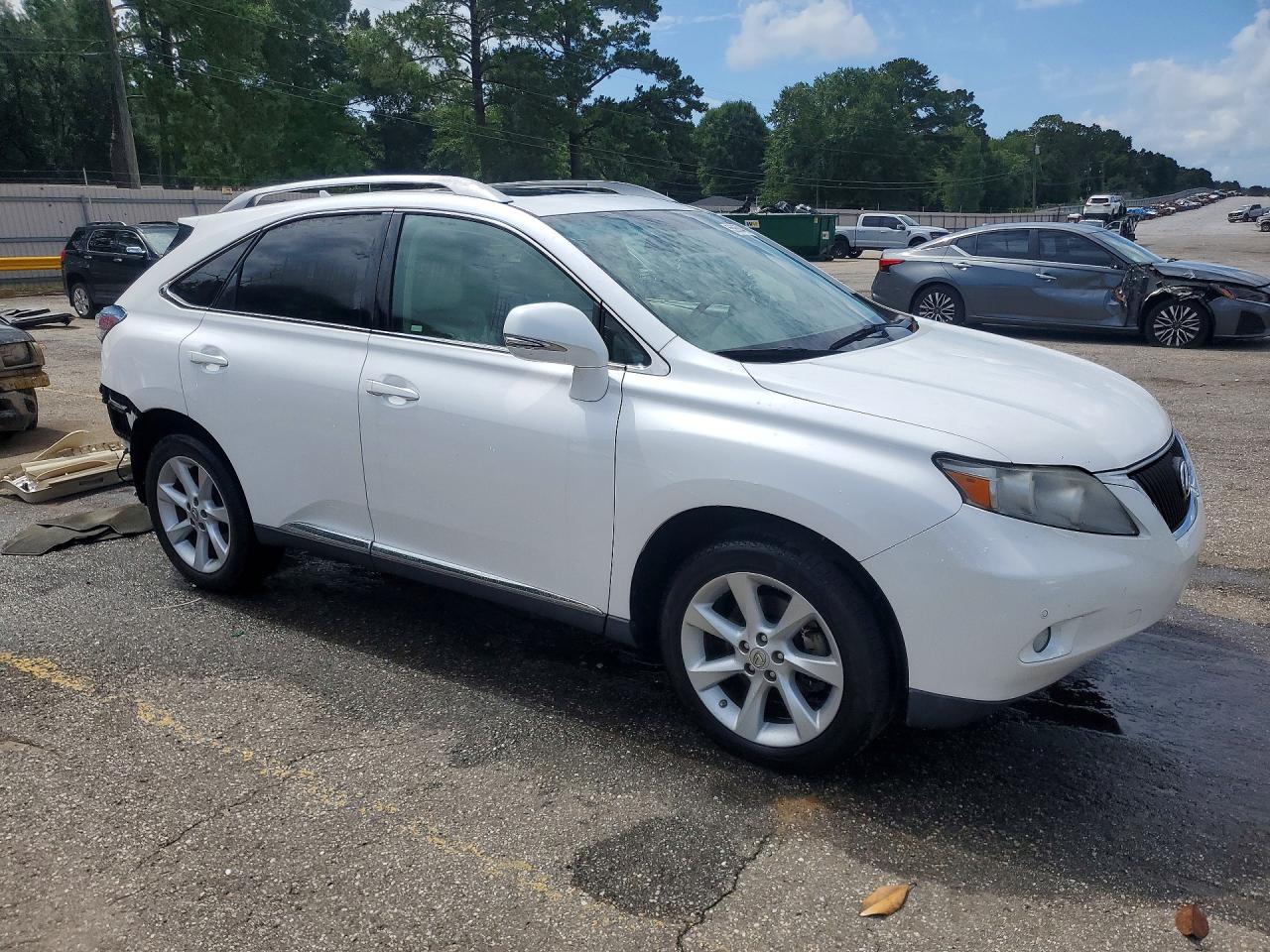 2010 Lexus Rx 350 White vin: 2T2ZK1BA8AC033036
