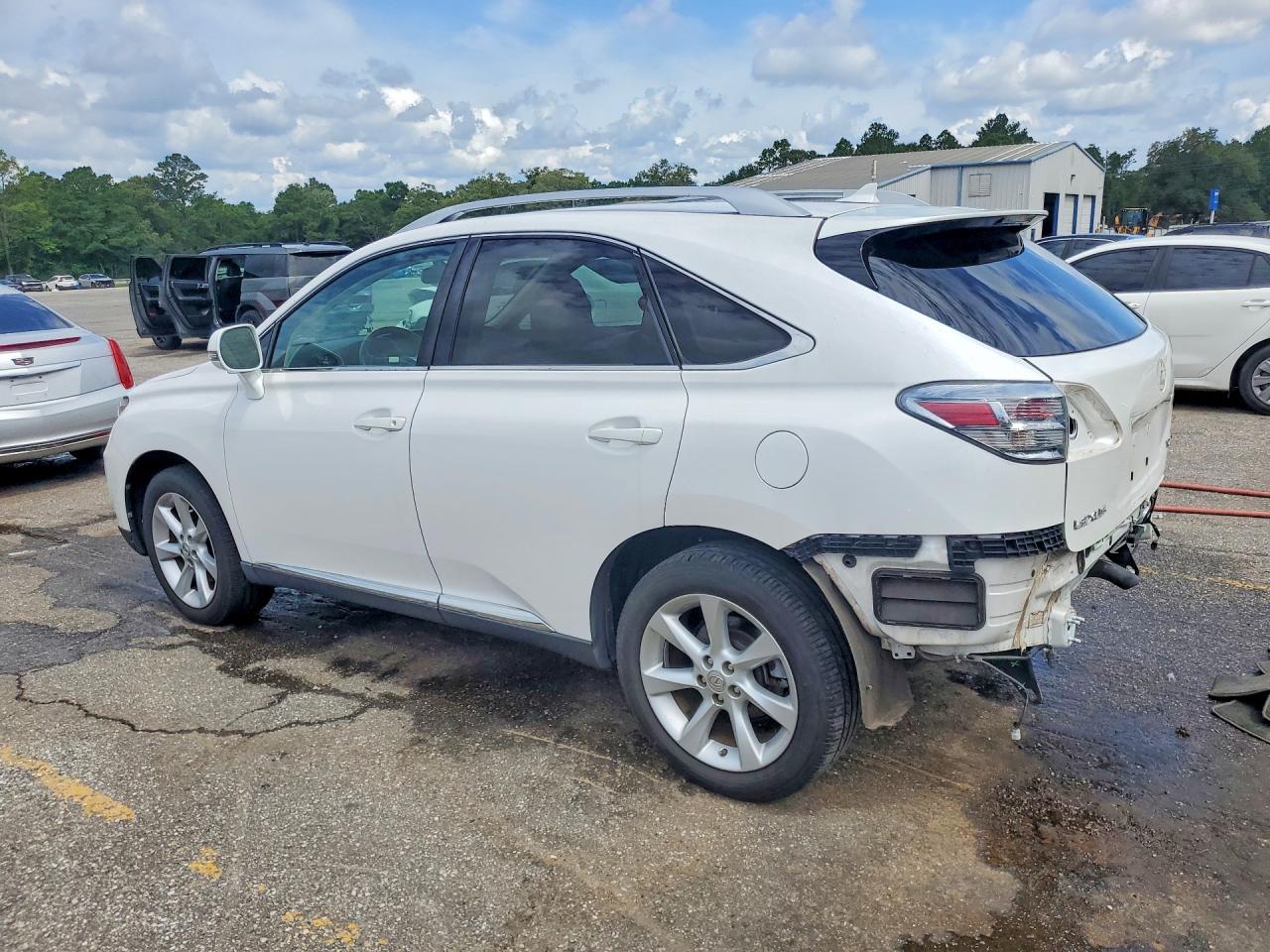 2010 Lexus Rx 350 White vin: 2T2ZK1BA8AC033036