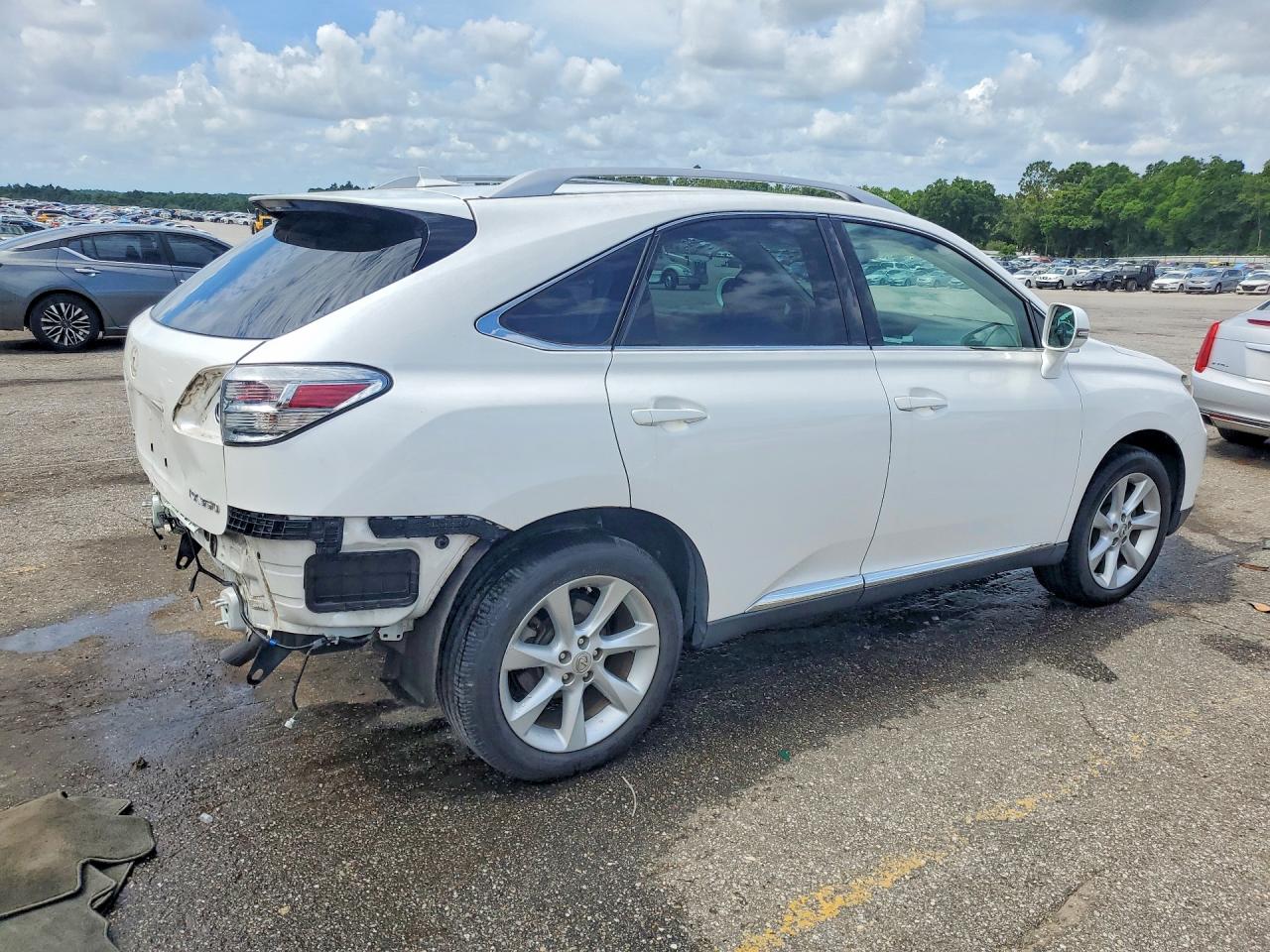 2010 Lexus Rx 350 White vin: 2T2ZK1BA8AC033036