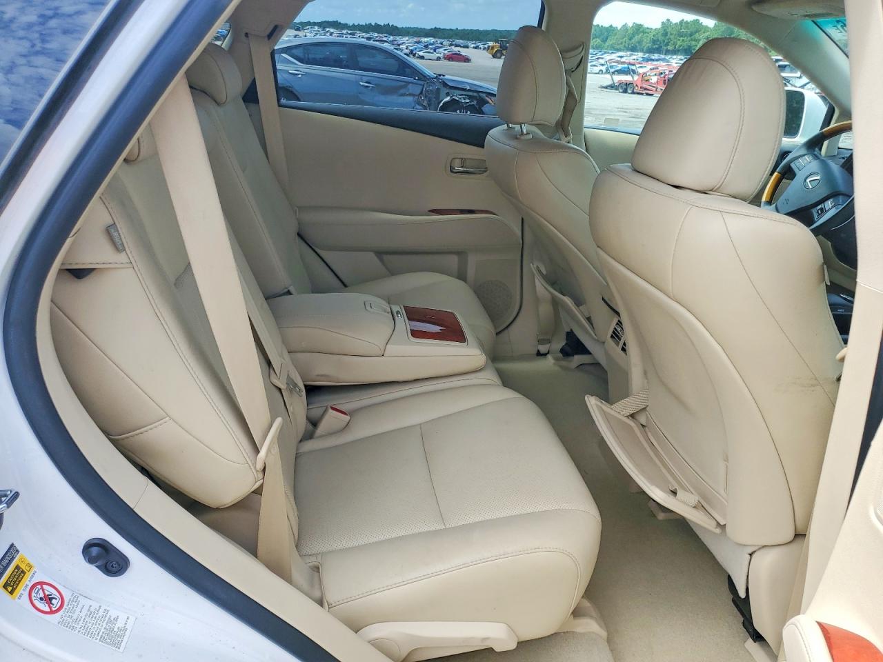 2010 Lexus Rx 350 White vin: 2T2ZK1BA8AC033036