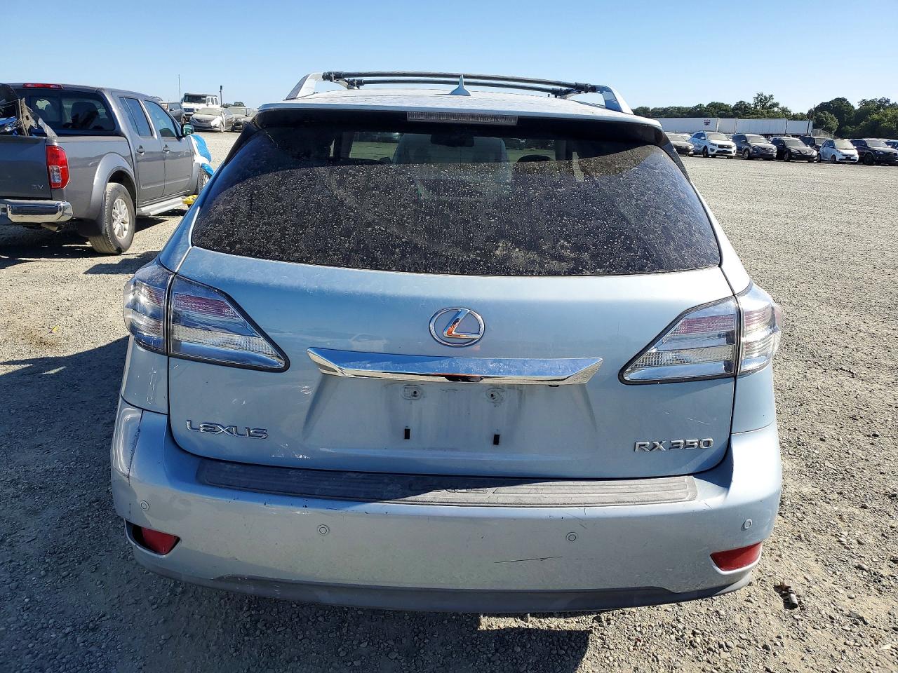 2010 Lexus Rx 350 Blue vin: 2T2ZK1BA8AC037216