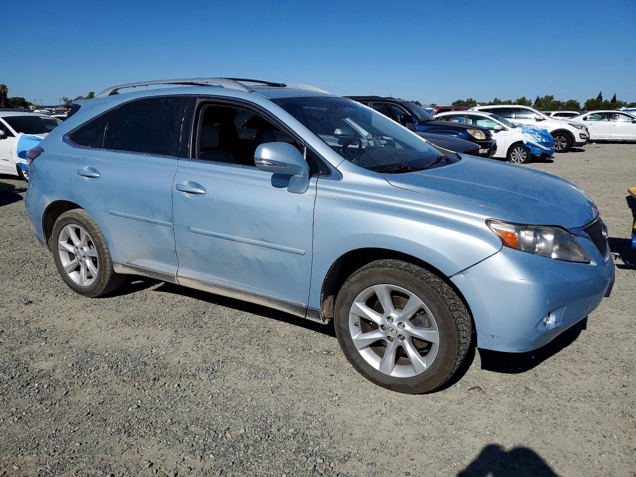 2010 Lexus Rx 350 Blue vin: 2T2ZK1BA8AC037216