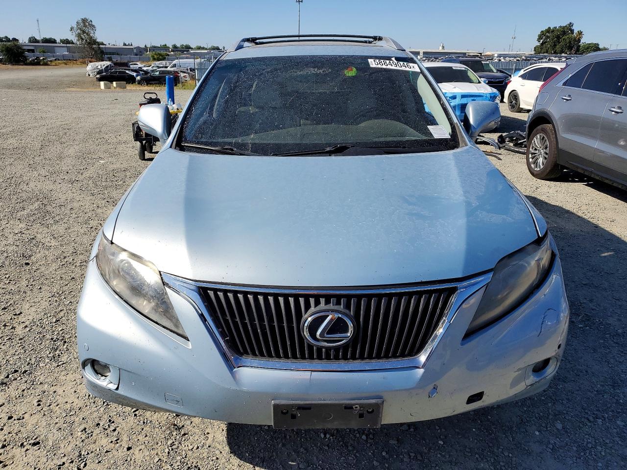 2010 Lexus Rx 350 Blue vin: 2T2ZK1BA8AC037216