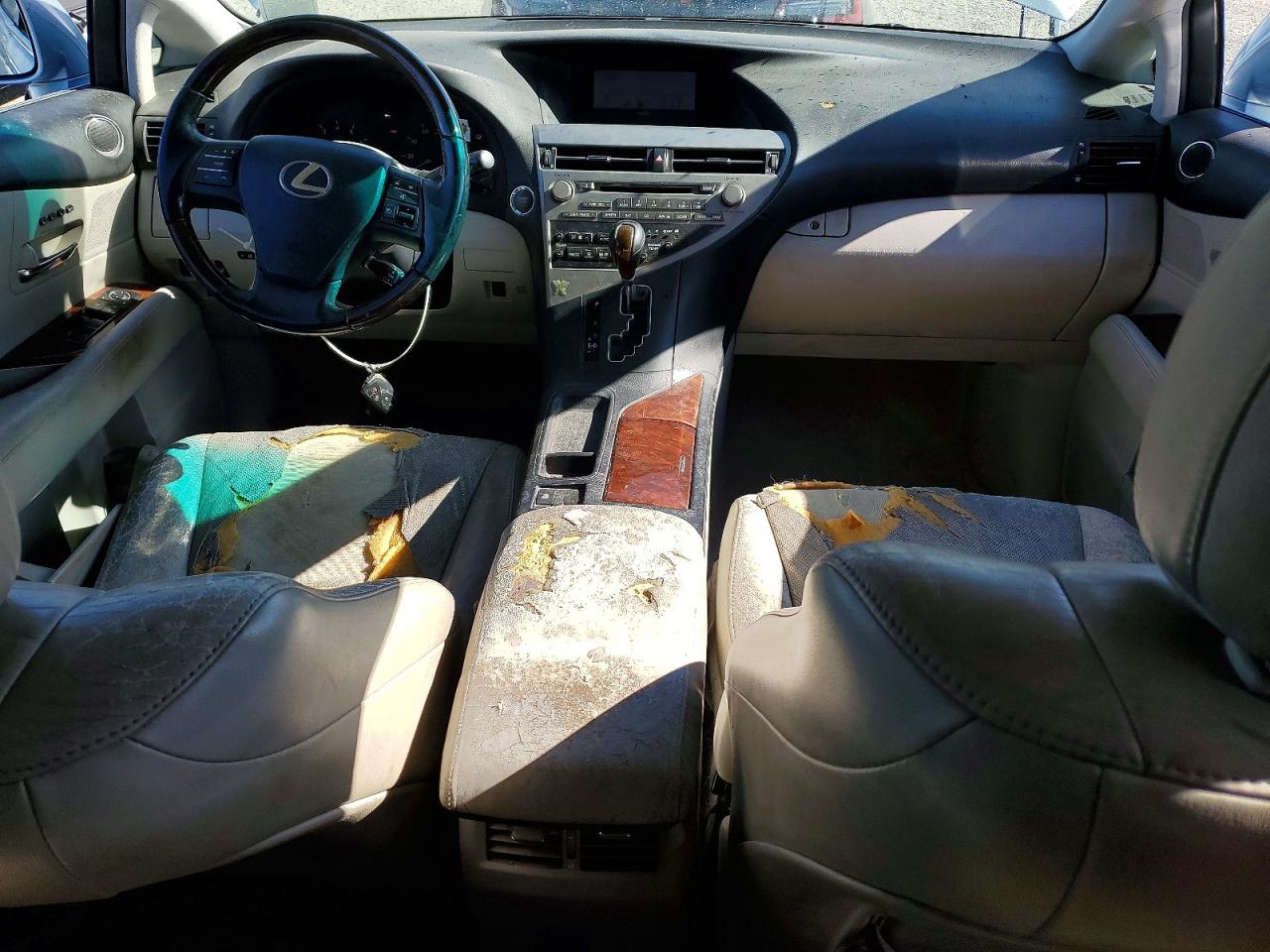 2010 Lexus Rx 350 Blue vin: 2T2ZK1BA8AC037216