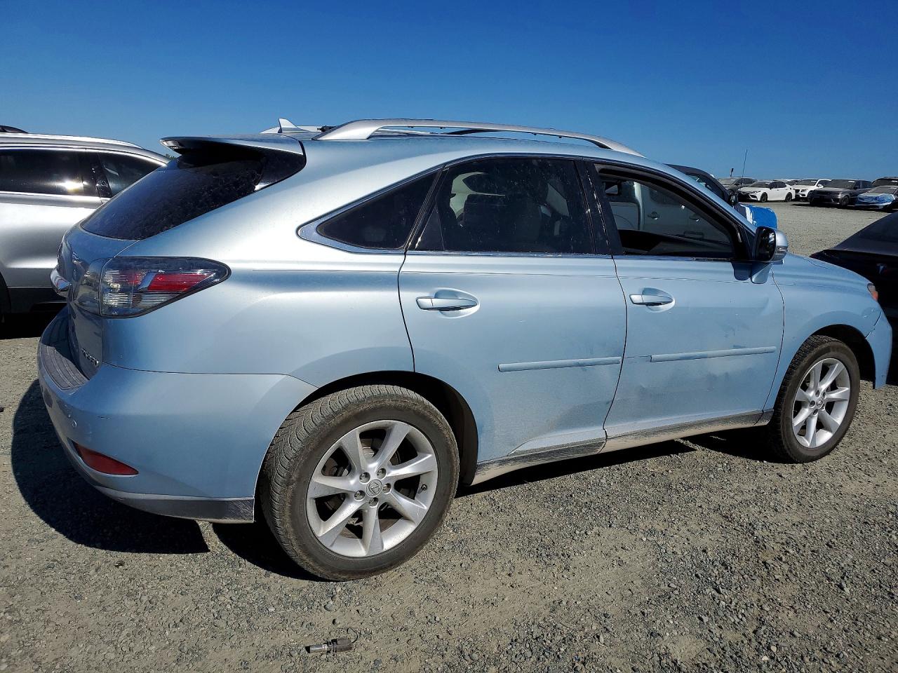 2010 Lexus Rx 350 Blue vin: 2T2ZK1BA8AC037216