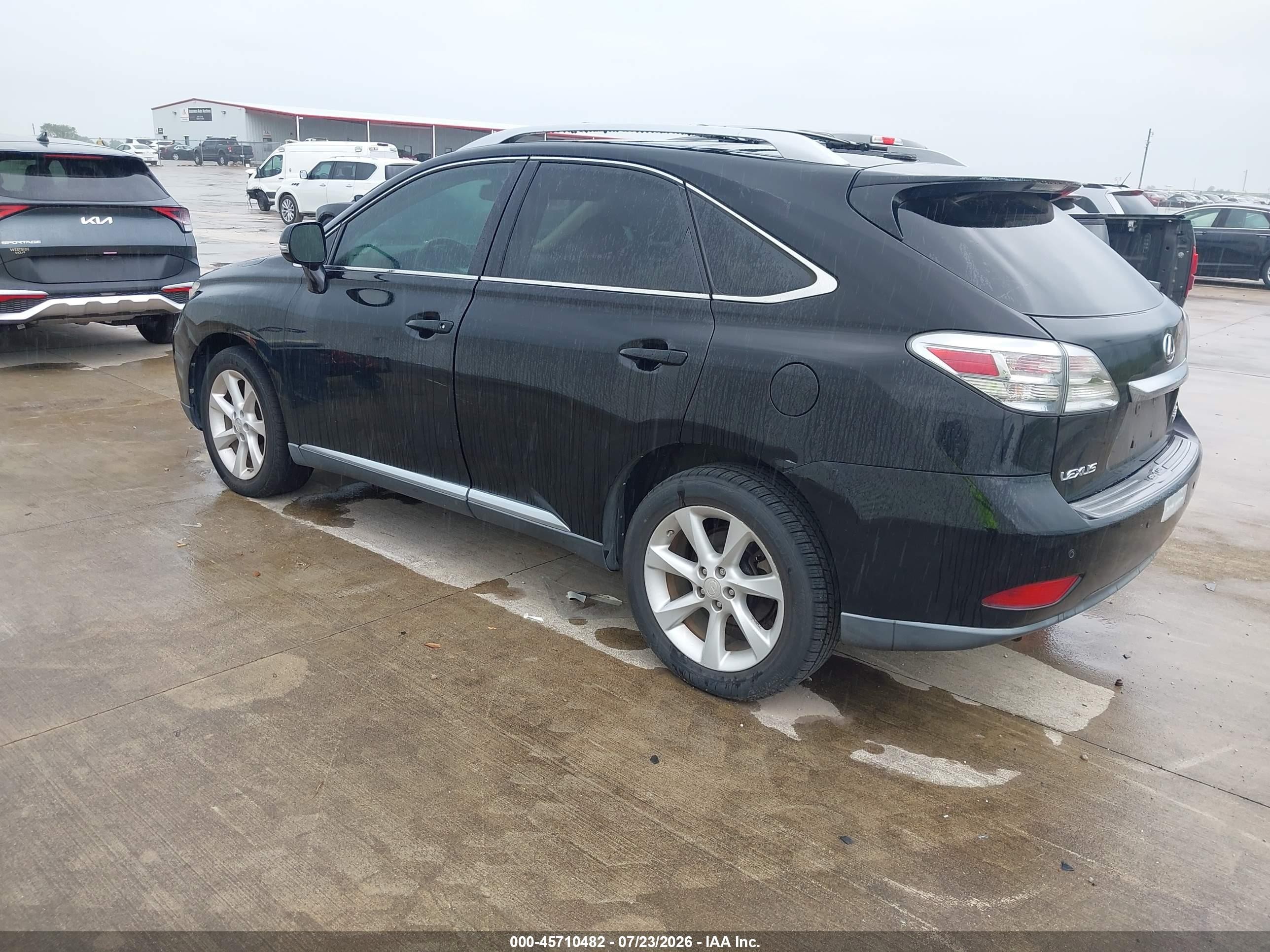 2010 Lexus Rx 350   Black vin: 2T2ZK1BA8AC037894