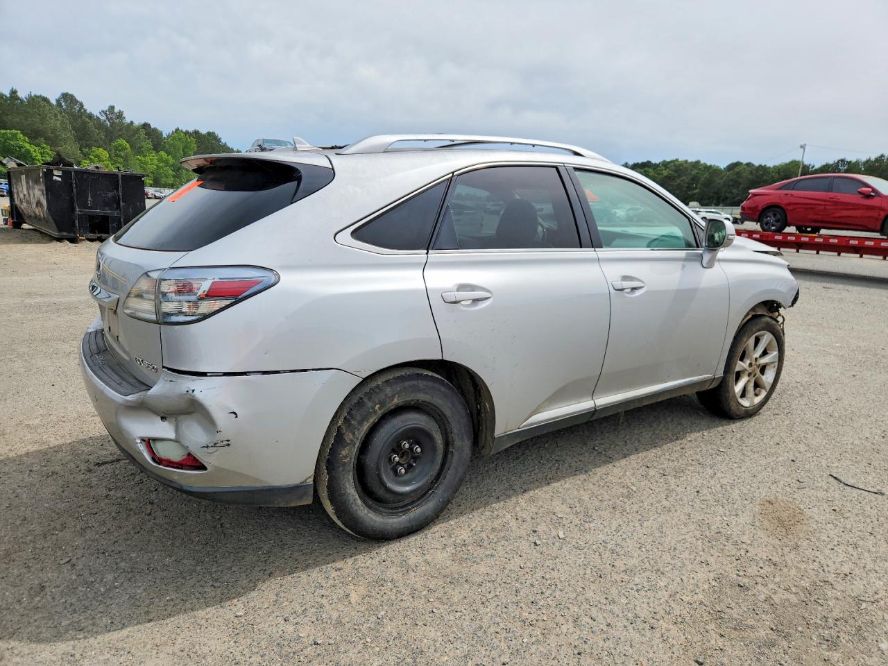 2010 Lexus Rx 350 Silver vin: 2T2ZK1BA8AC039936