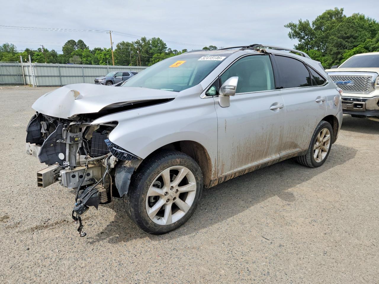 2010 Lexus Rx 350 Silver vin: 2T2ZK1BA8AC039936