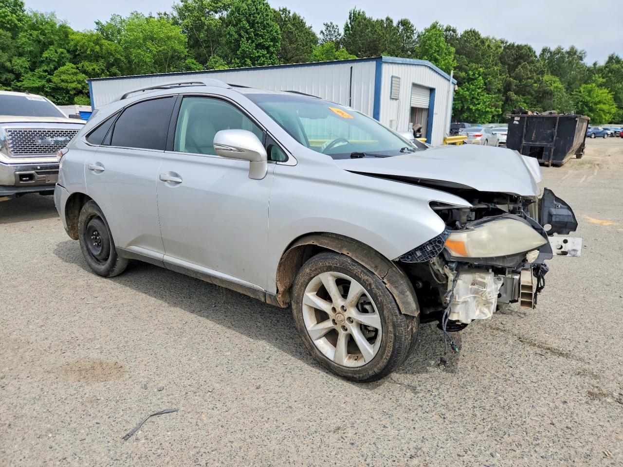 2010 Lexus Rx 350 Silver vin: 2T2ZK1BA8AC039936