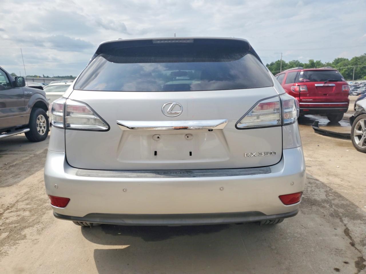 2011 Lexus Rx 350 Silver vin: 2T2ZK1BA8BC047388