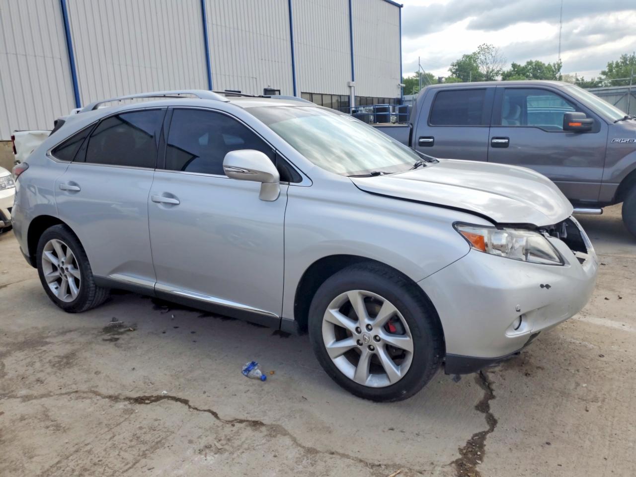 2011 Lexus Rx 350 Silver vin: 2T2ZK1BA8BC047388