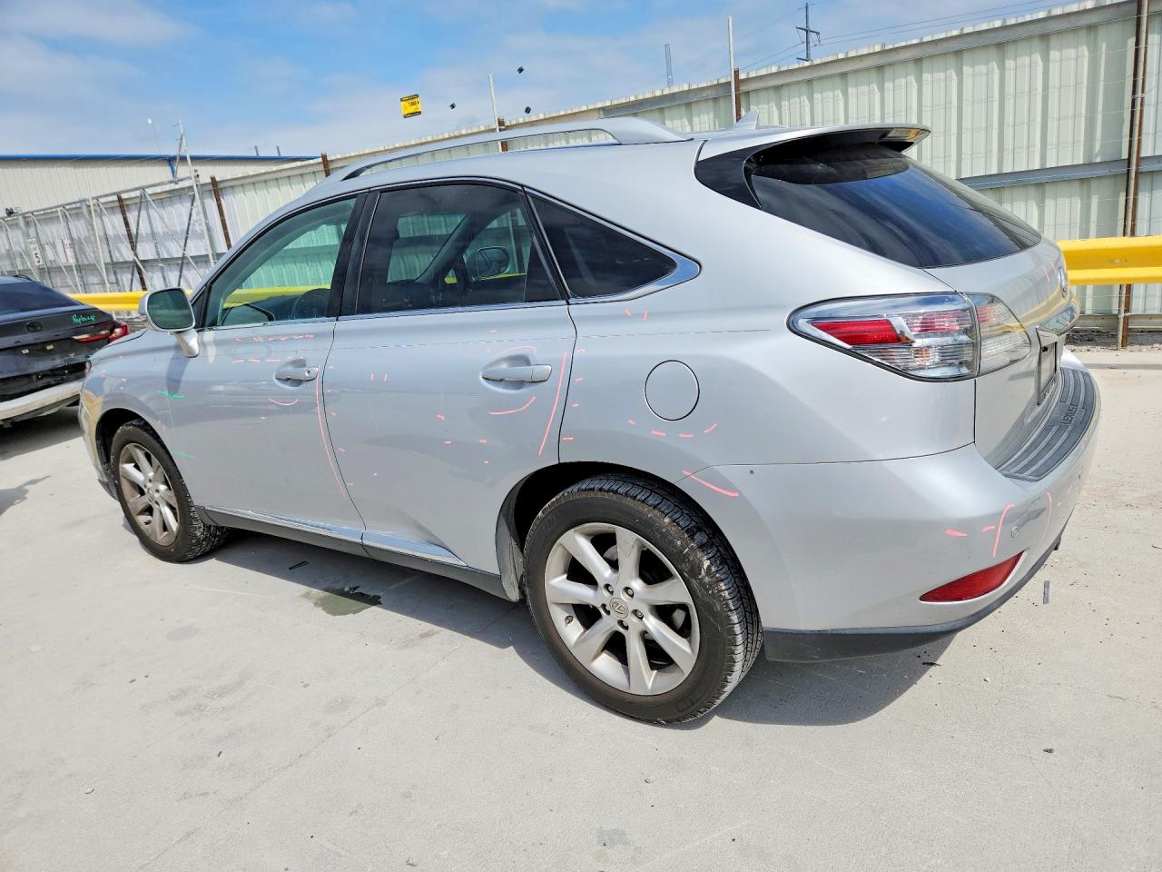 2011 Lexus Rx 350 Silver vin: 2T2ZK1BA8BC054048