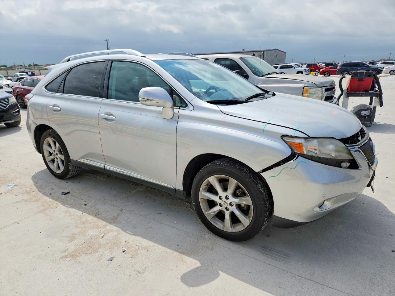 2011 Lexus Rx 350 Silver vin: 2T2ZK1BA8BC054048