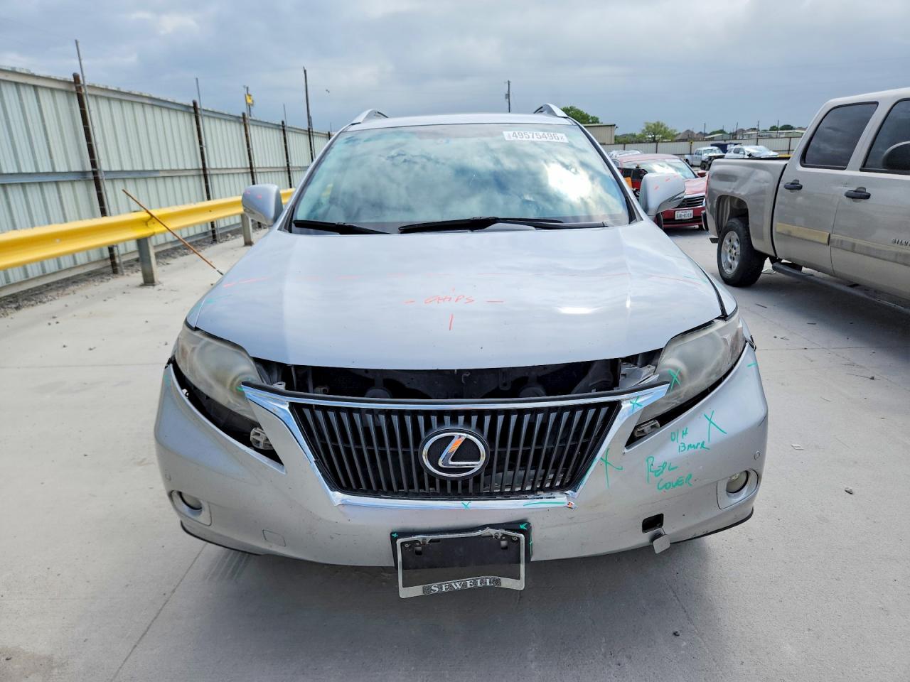 2011 Lexus Rx 350 Silver vin: 2T2ZK1BA8BC054048