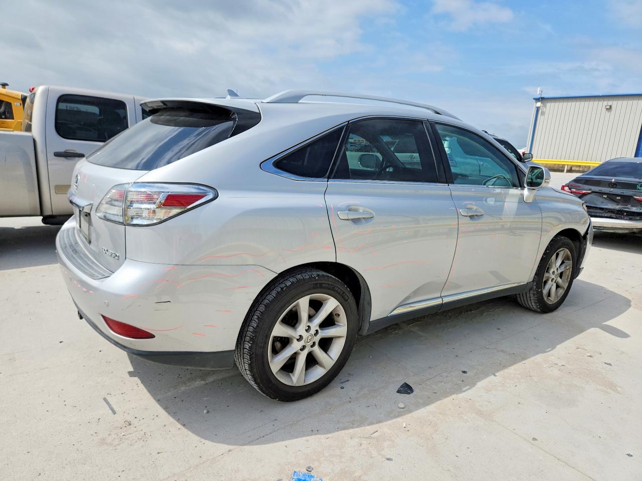 2011 Lexus Rx 350 Silver vin: 2T2ZK1BA8BC054048