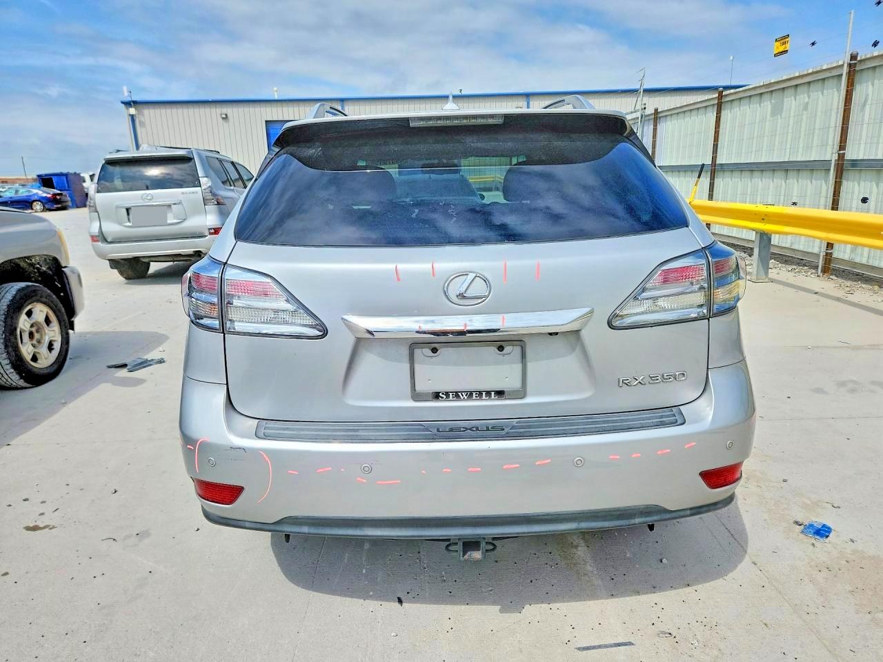 2011 Lexus Rx 350 Silver vin: 2T2ZK1BA8BC054048