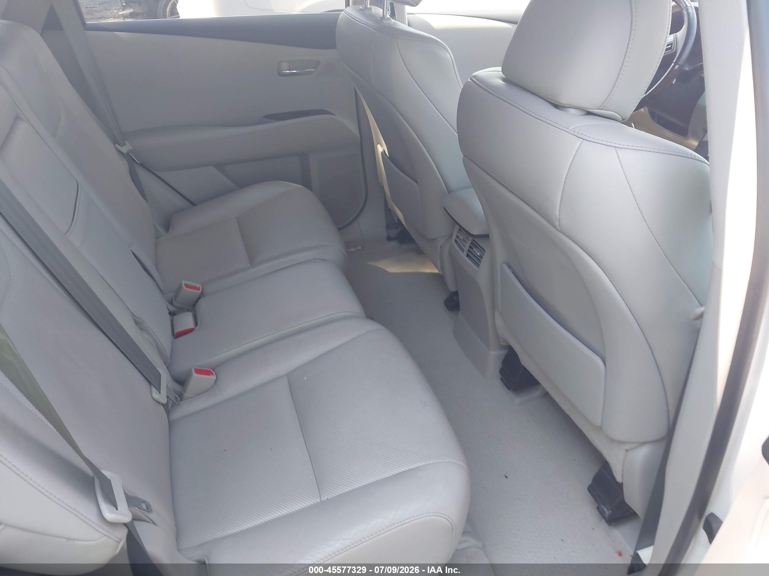 2011 Lexus Rx 350   White vin: 2T2ZK1BA8BC058049