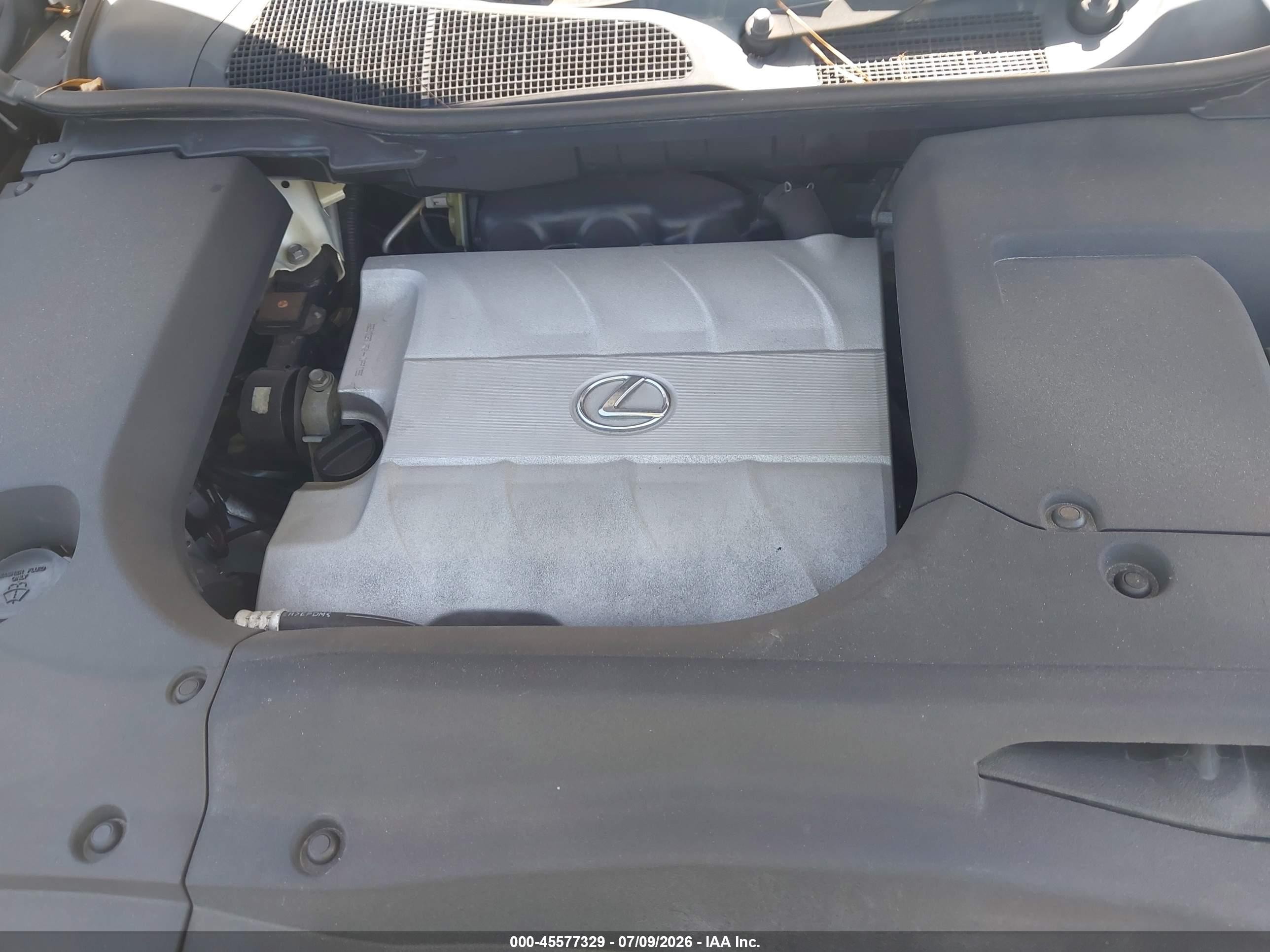 2011 Lexus Rx 350   White vin: 2T2ZK1BA8BC058049