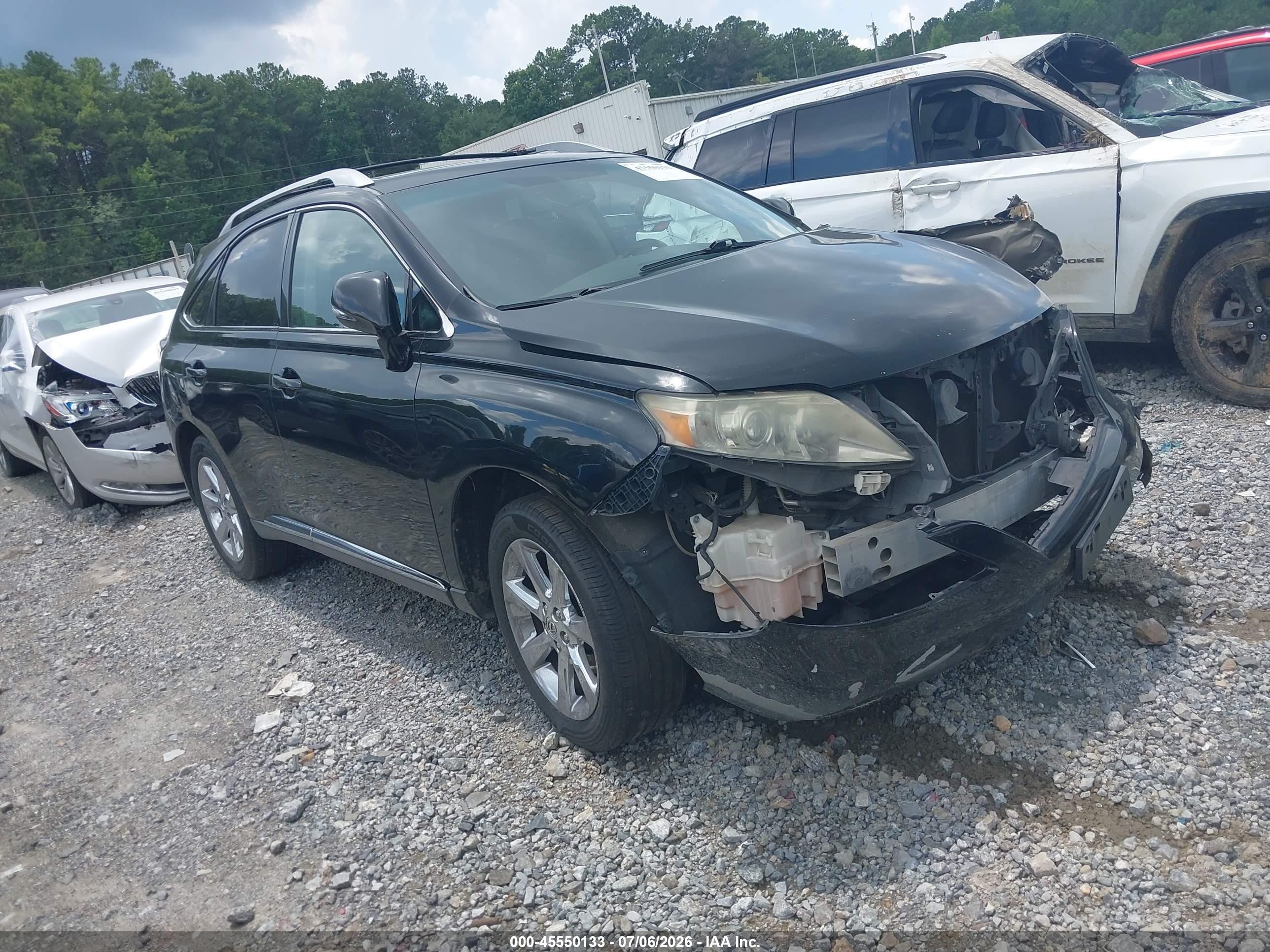 2011 Lexus Rx 350   Black vin: 2T2ZK1BA8BC063316