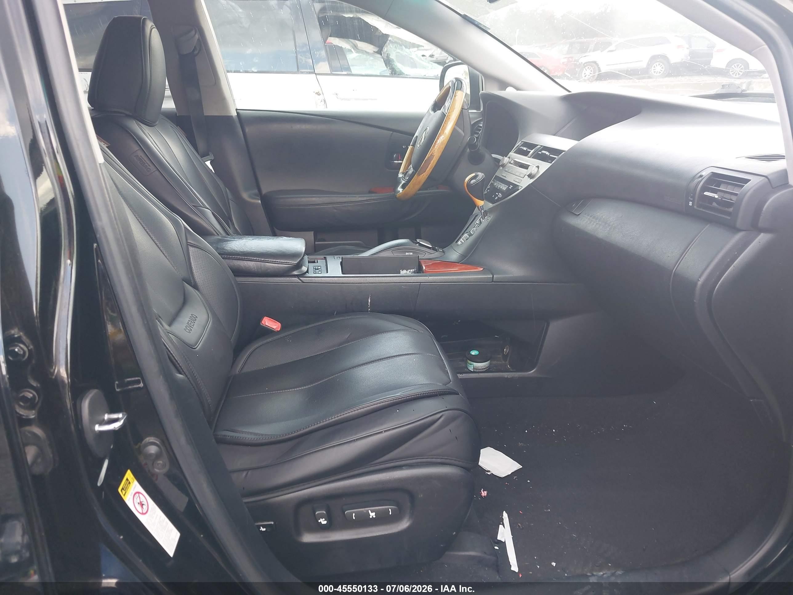 2011 Lexus Rx 350   Black vin: 2T2ZK1BA8BC063316