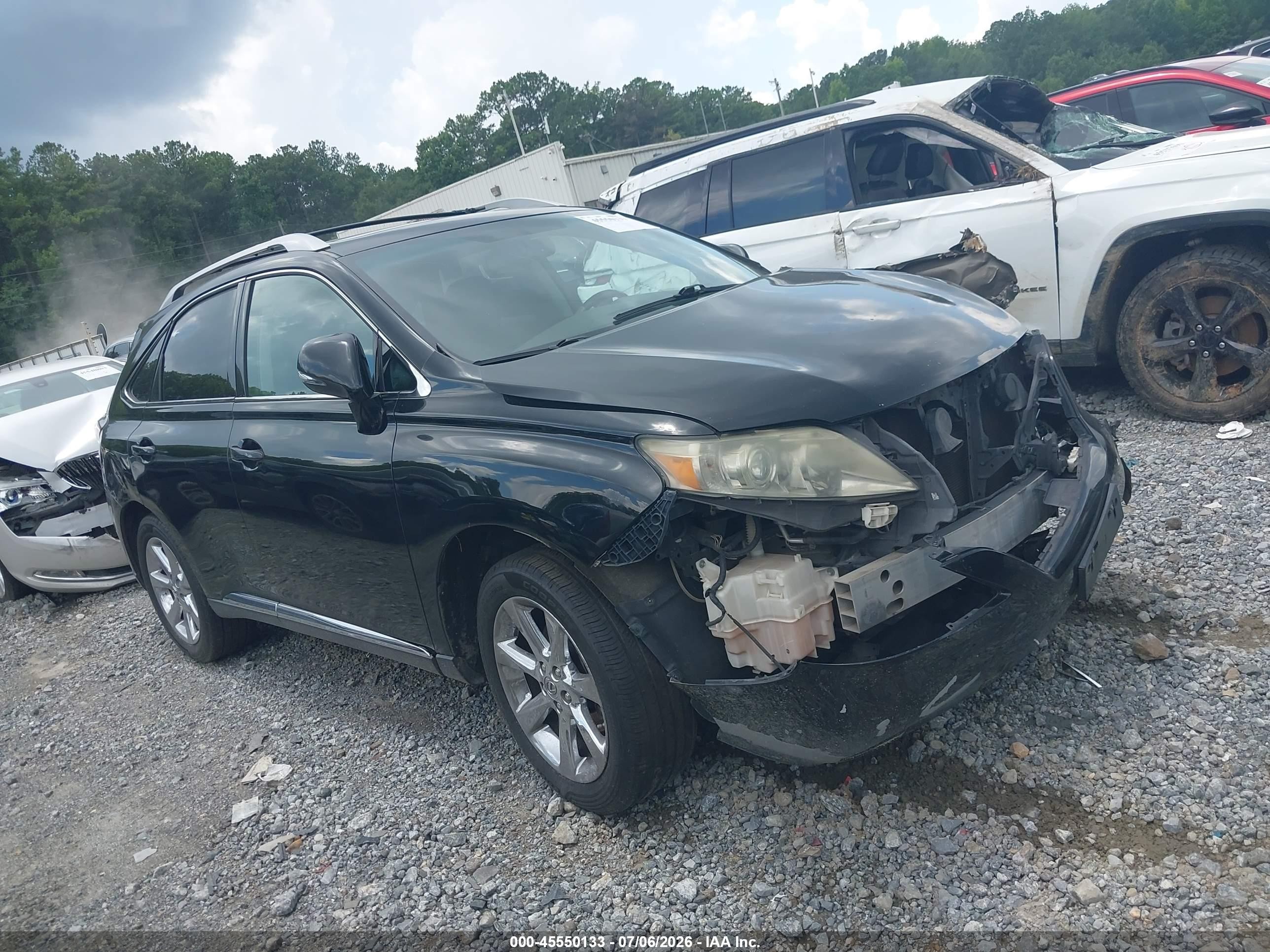 2011 Lexus Rx 350   Black vin: 2T2ZK1BA8BC063316