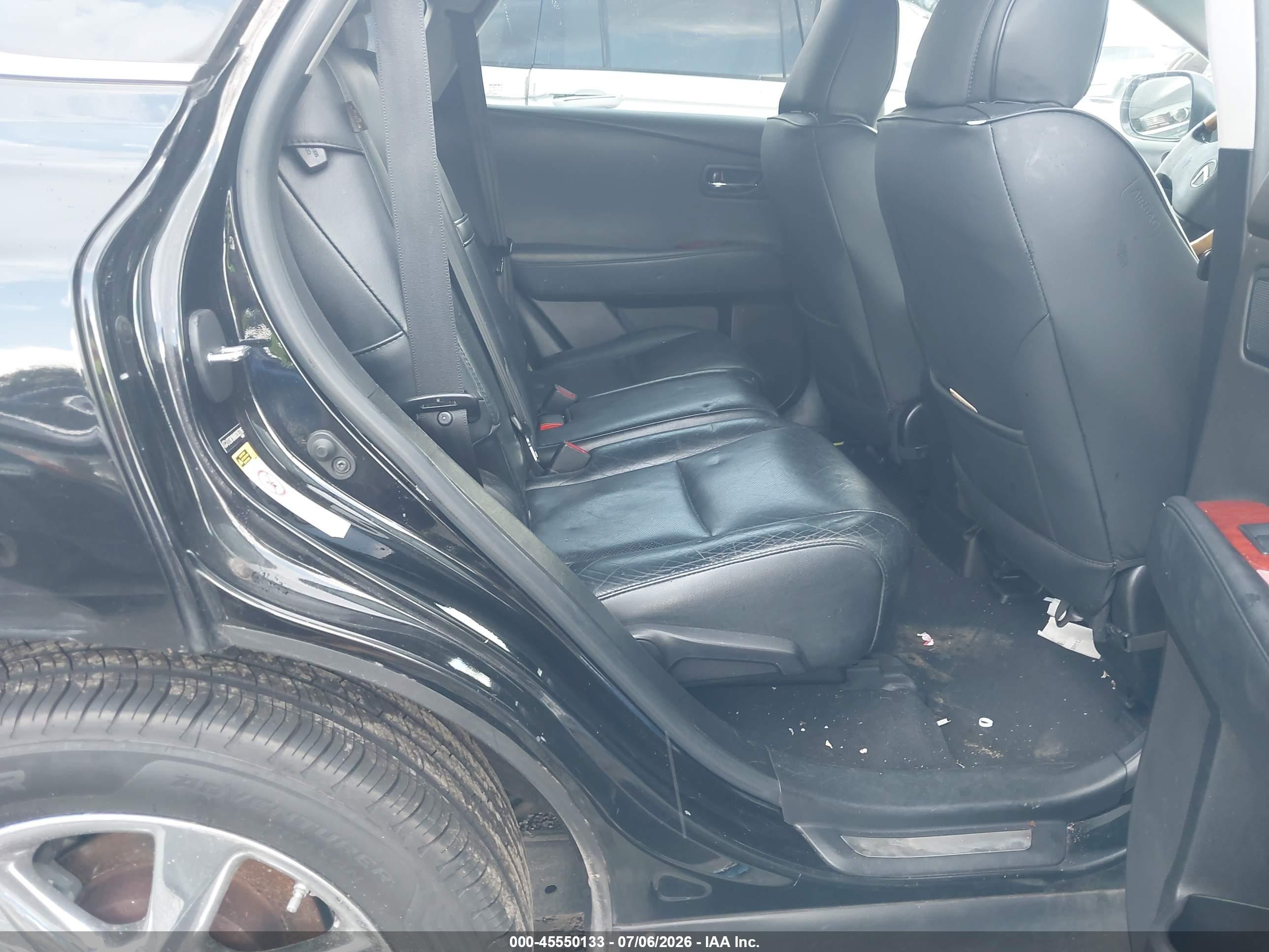 2011 Lexus Rx 350   Black vin: 2T2ZK1BA8BC063316