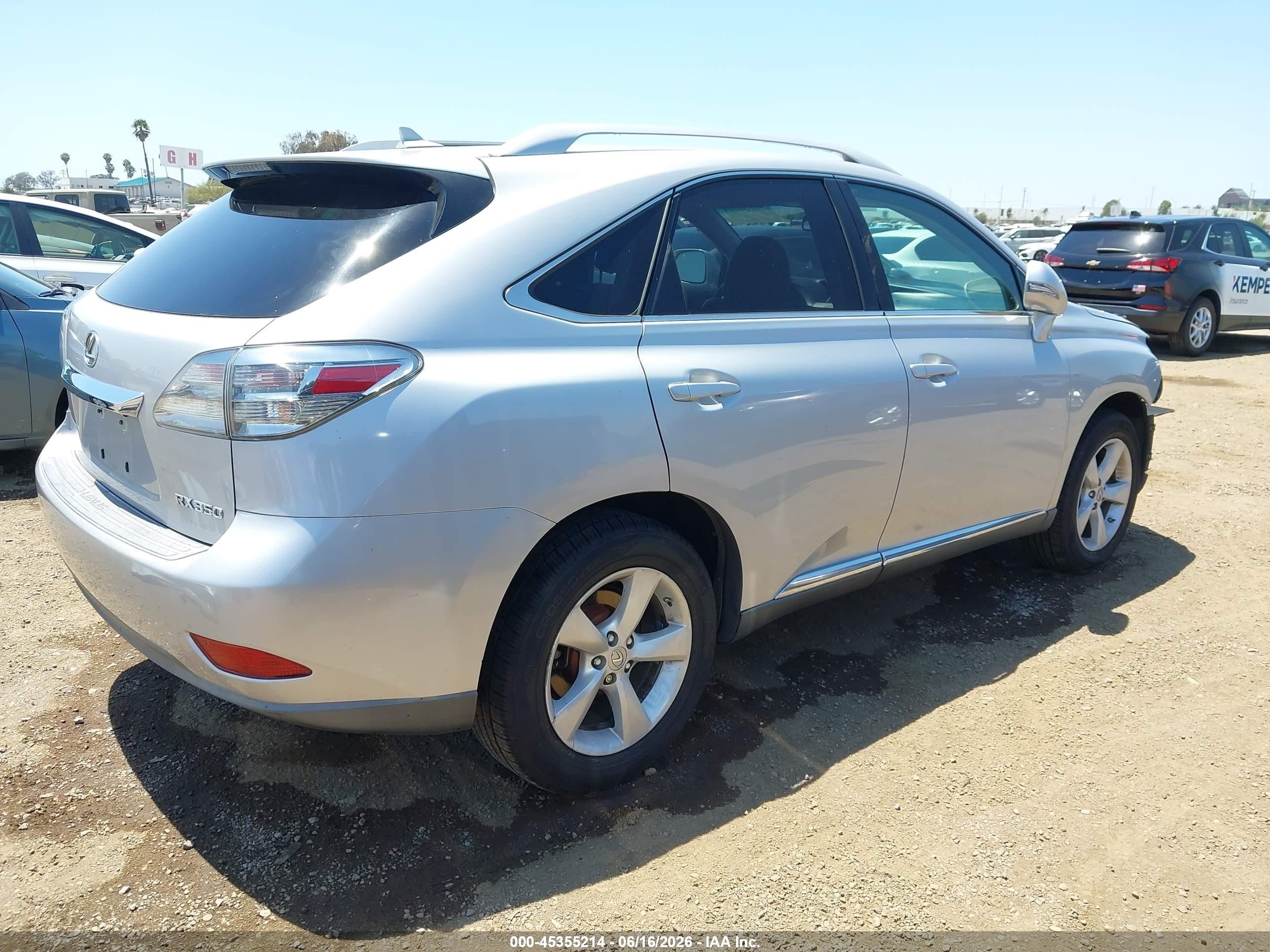 2012 Lexus Rx 350   Серебряный vin: 2T2ZK1BA8CC065097