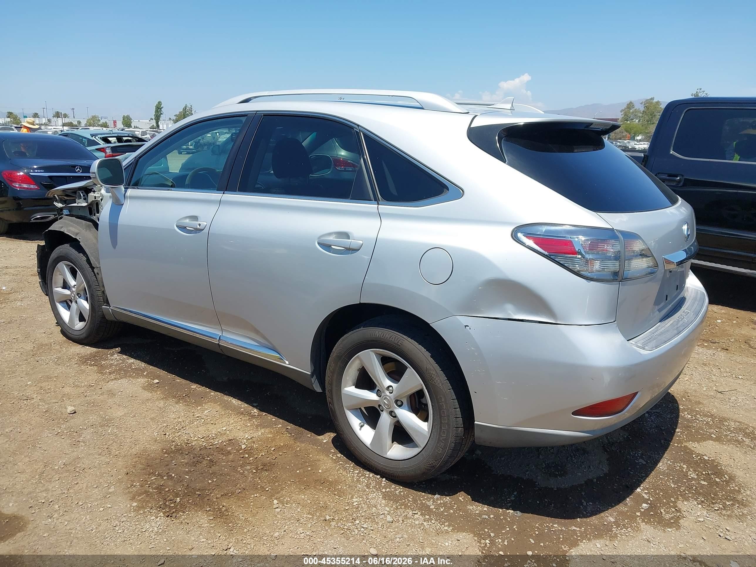 2012 Lexus Rx 350   Серебряный vin: 2T2ZK1BA8CC065097