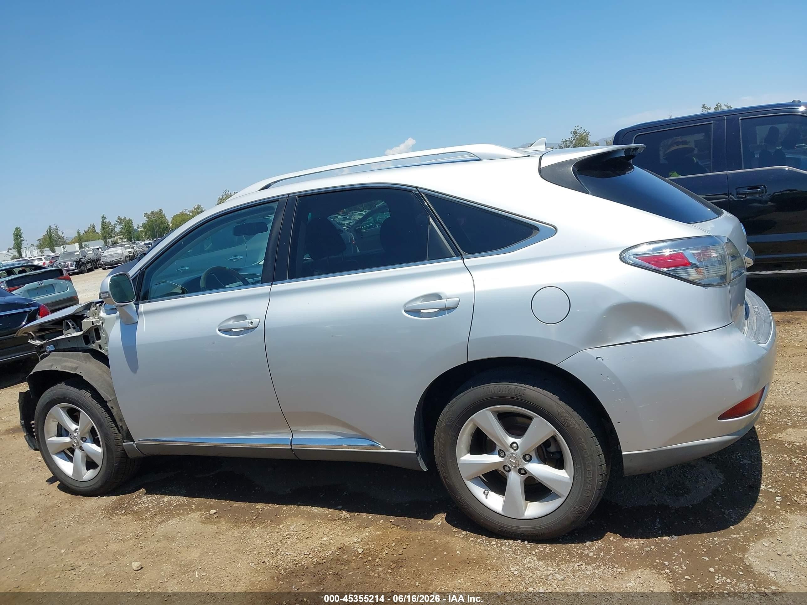 2012 Lexus Rx 350   Серебряный vin: 2T2ZK1BA8CC065097
