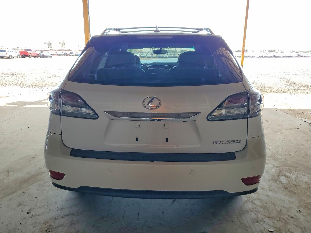 2012 Lexus Rx 350 White vin: 2T2ZK1BA8CC066900