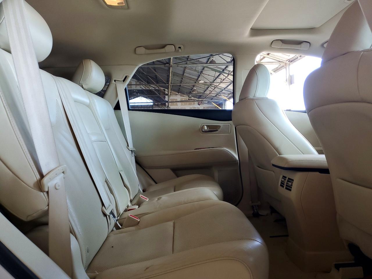 2012 Lexus Rx 350 White vin: 2T2ZK1BA8CC066900