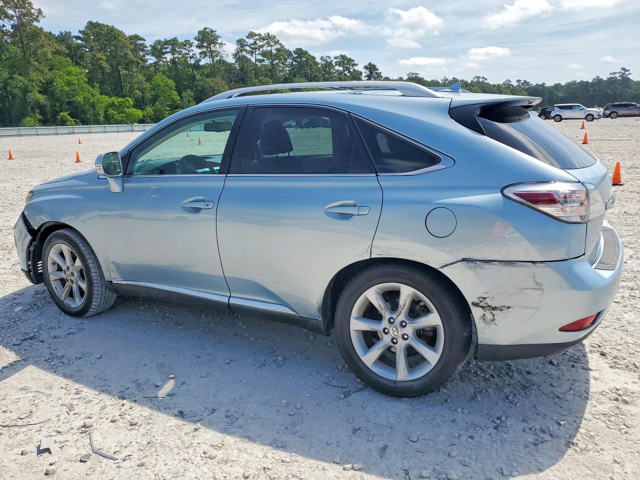 2012 Lexus Rx 350 Turquoise vin: 2T2ZK1BA8CC078335