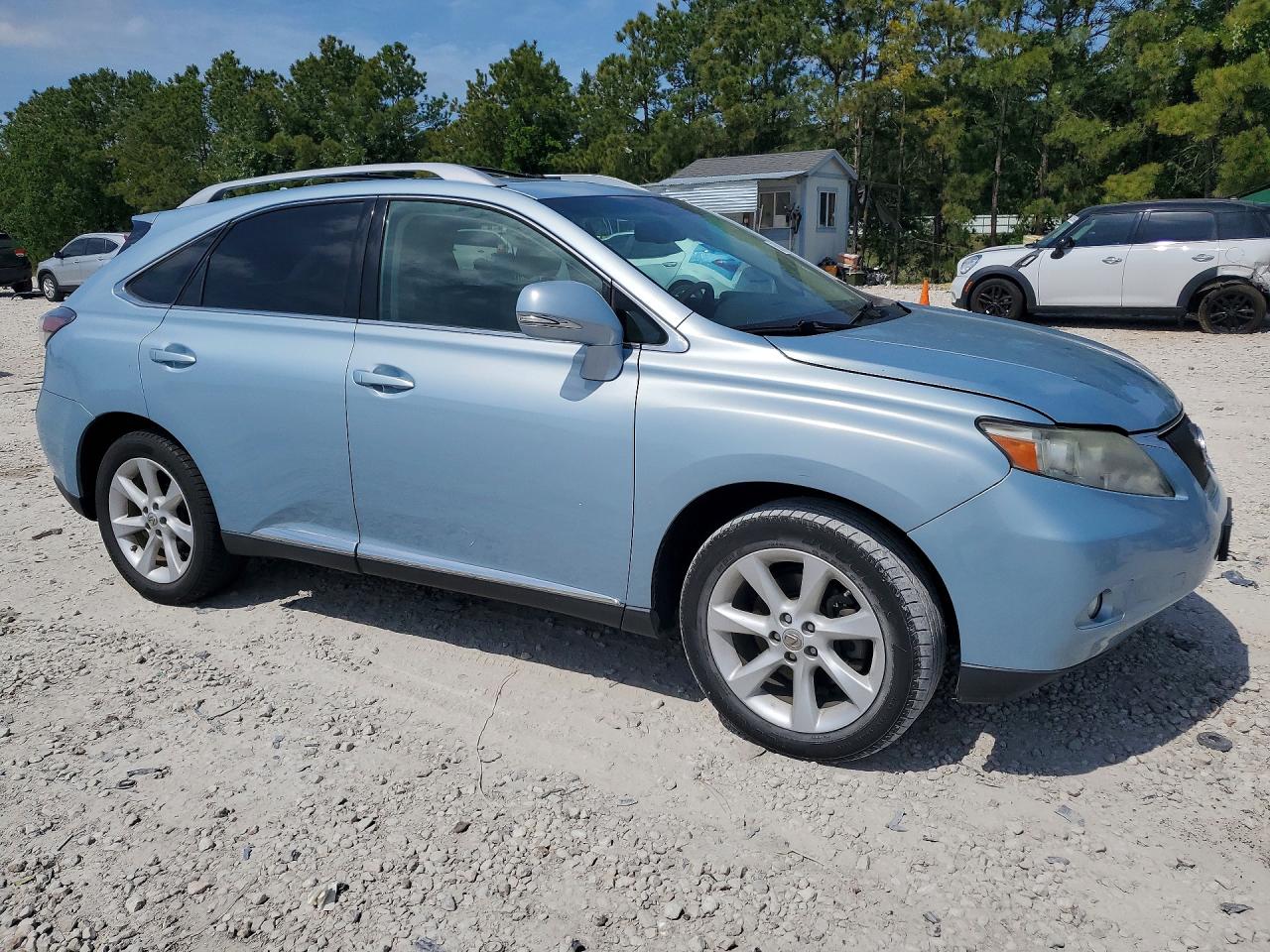 2012 Lexus Rx 350 Turquoise vin: 2T2ZK1BA8CC078335