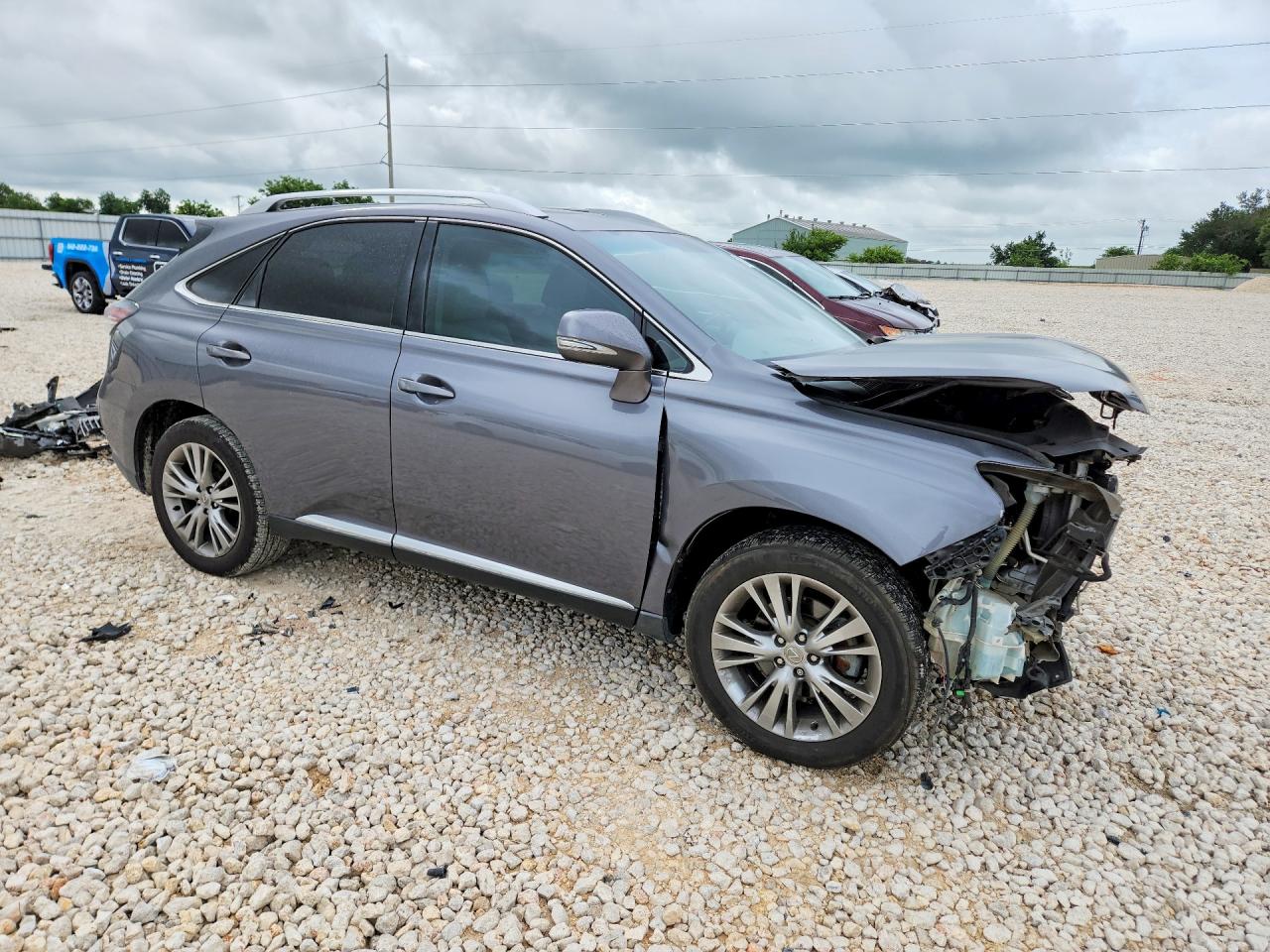 2013 Lexus Rx 350 Gray vin: 2T2ZK1BA8DC089790