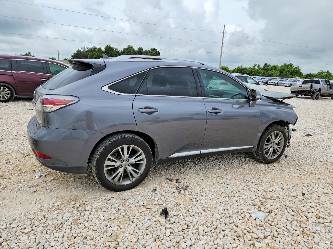 2013 Lexus Rx 350 Gray vin: 2T2ZK1BA8DC089790