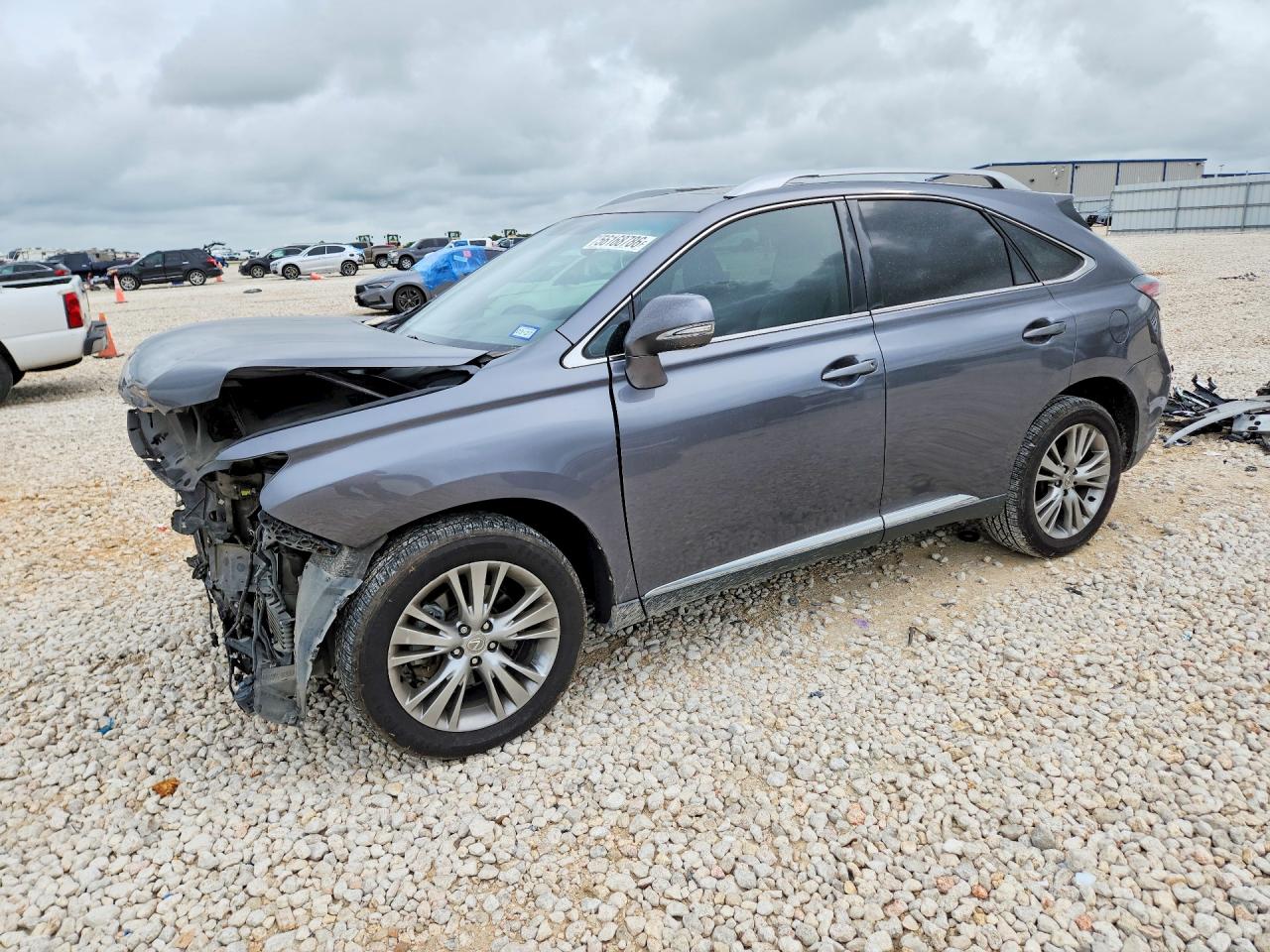 2013 Lexus Rx 350 Gray vin: 2T2ZK1BA8DC089790