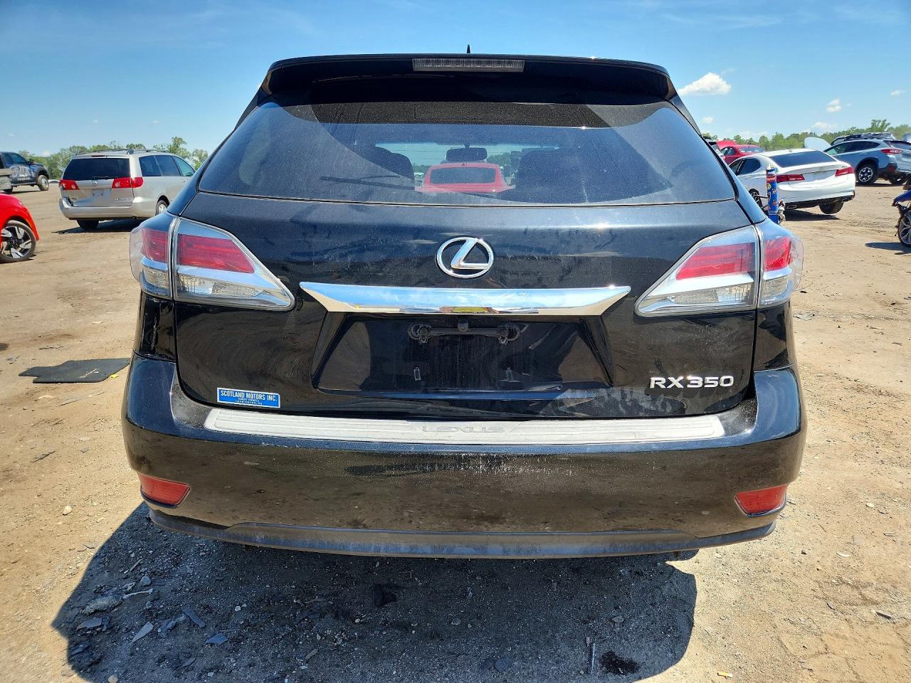 2013 Lexus Rx 350 Black vin: 2T2ZK1BA8DC090938