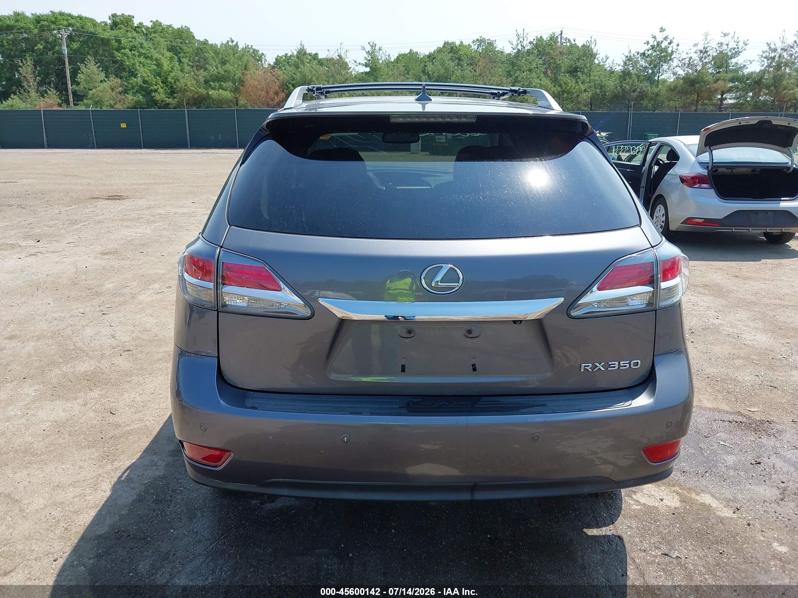 2013 Lexus Rx 350   Gray vin: 2T2ZK1BA8DC093466
