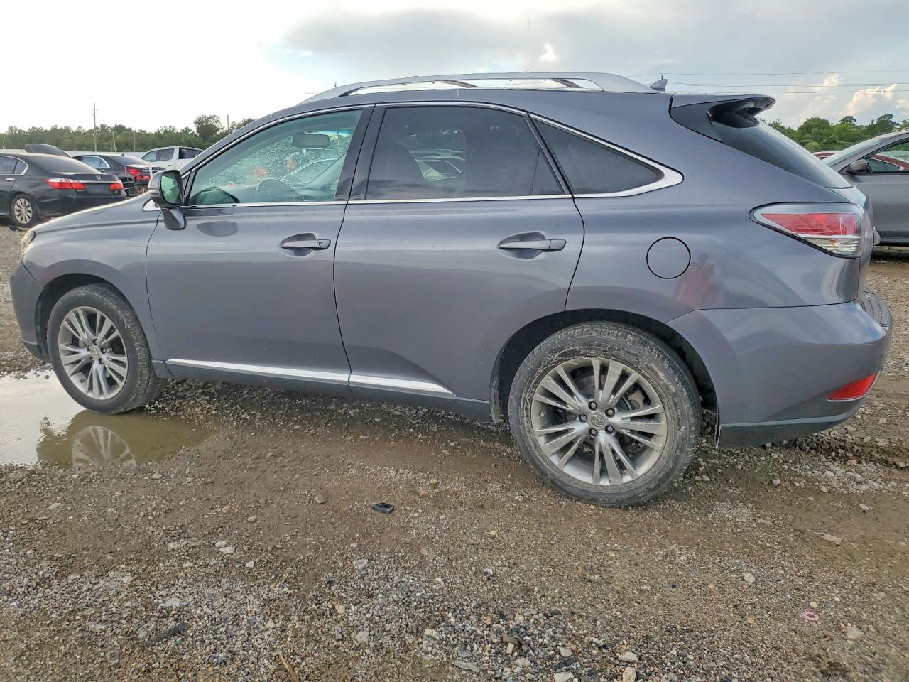 2013 Lexus Rx 350 Silver vin: 2T2ZK1BA8DC095380