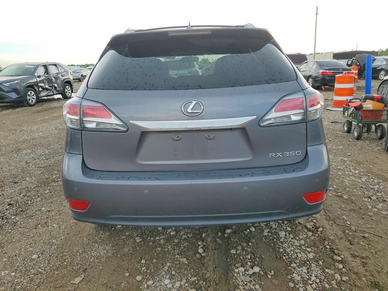 2013 Lexus Rx 350 Silver vin: 2T2ZK1BA8DC095380