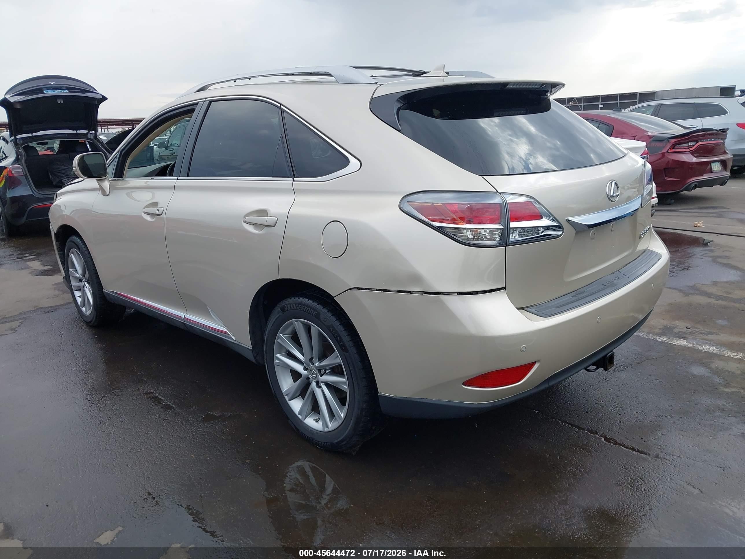 2013 Lexus Rx 350   Beige vin: 2T2ZK1BA8DC099896