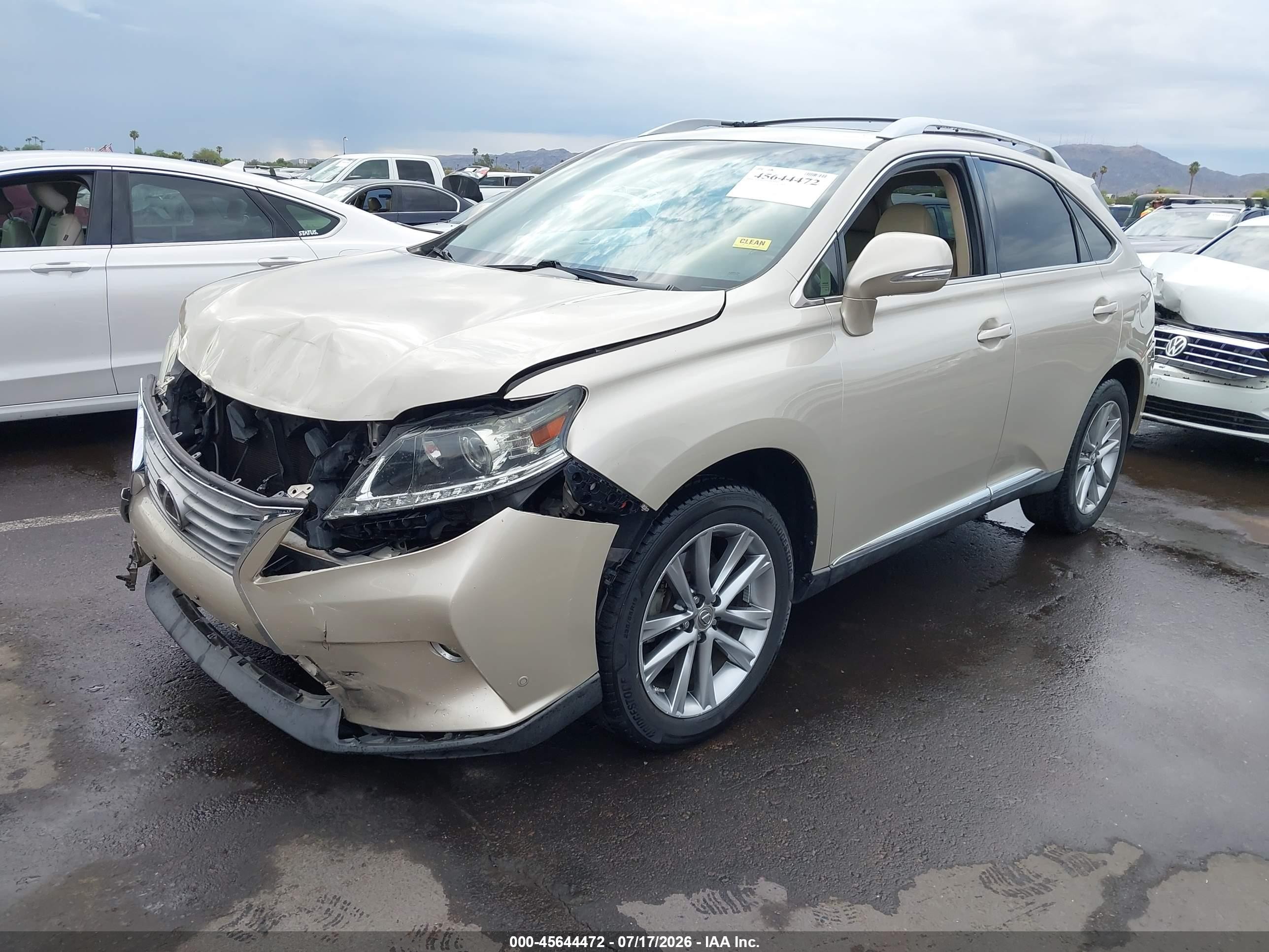 2013 Lexus Rx 350   Beige vin: 2T2ZK1BA8DC099896