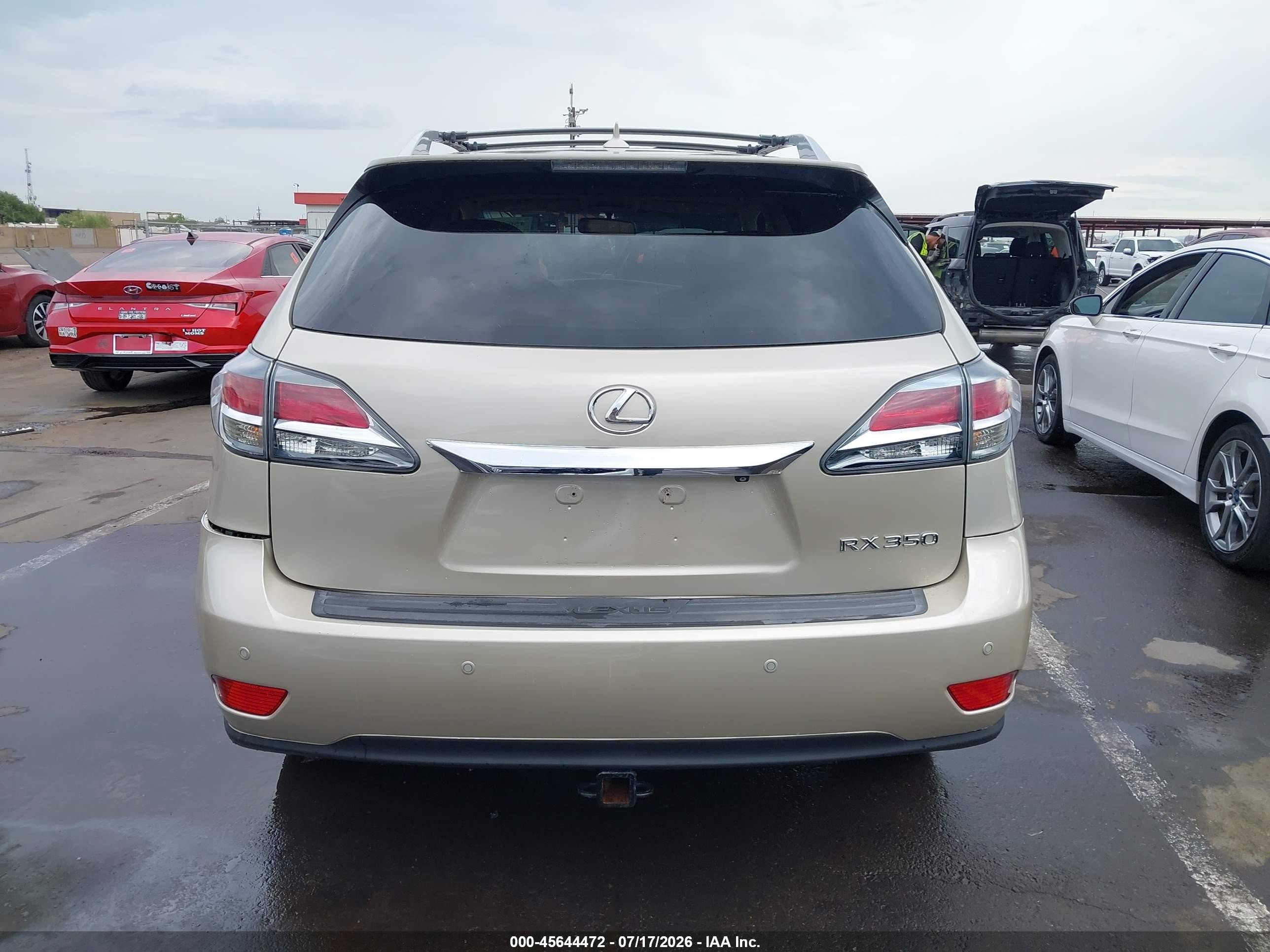 2013 Lexus Rx 350   Beige vin: 2T2ZK1BA8DC099896