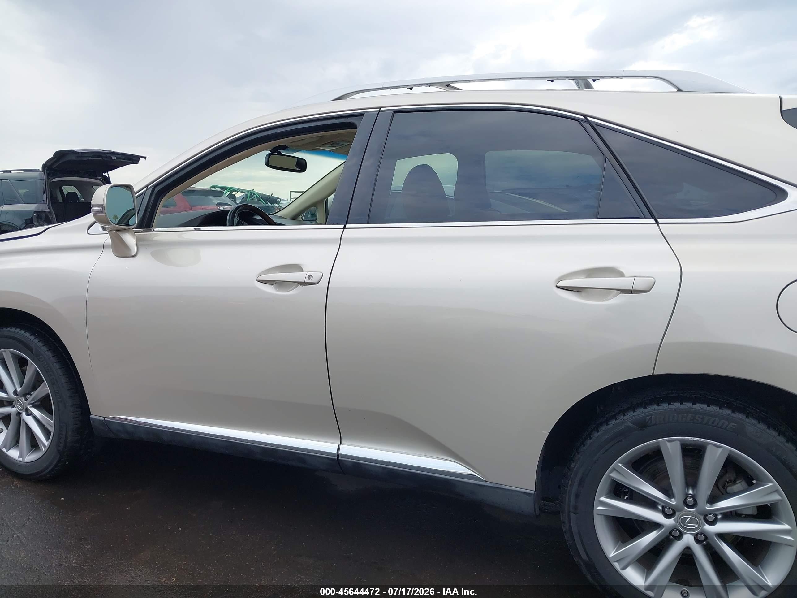 2013 Lexus Rx 350   Beige vin: 2T2ZK1BA8DC099896
