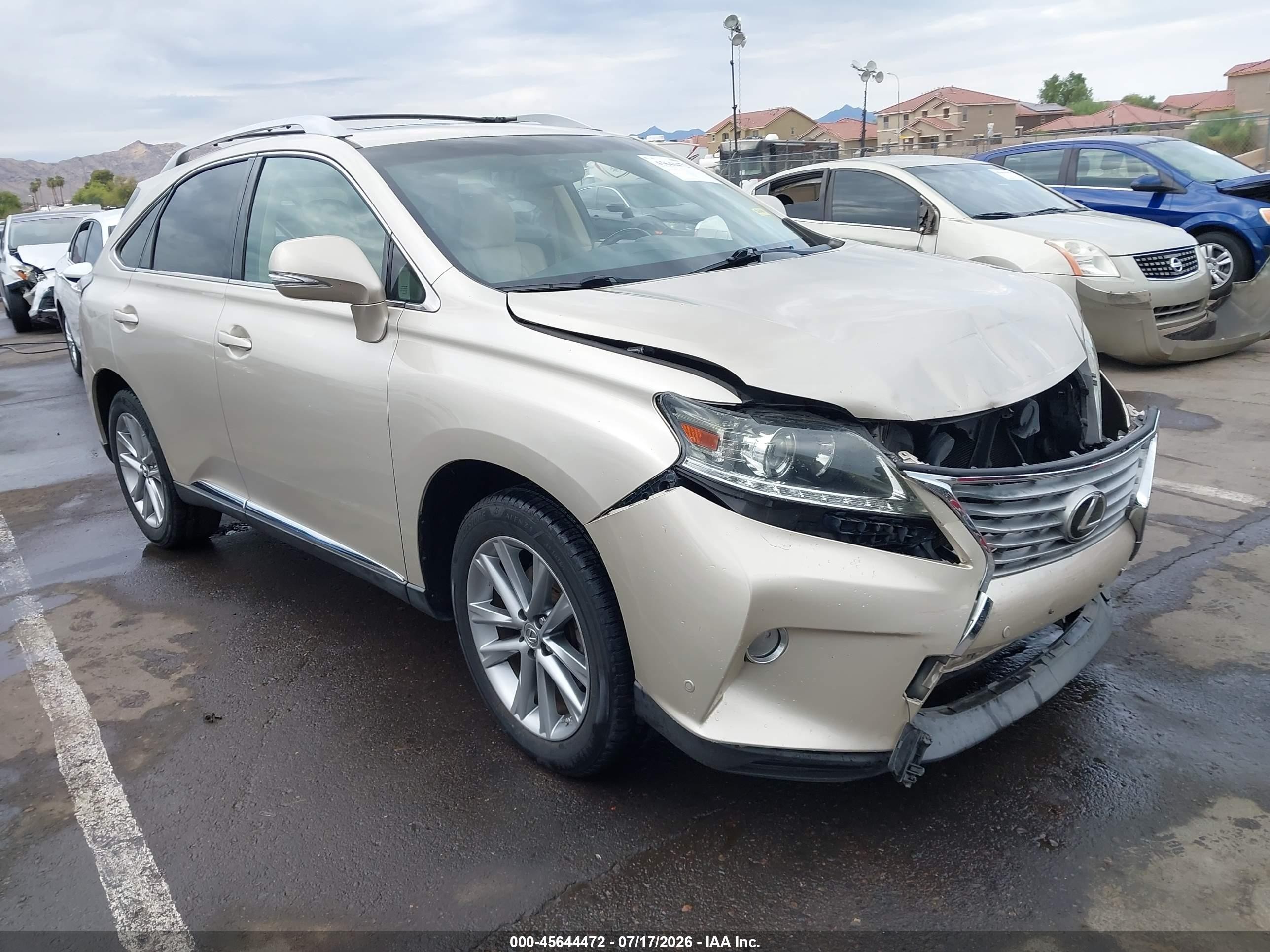 2013 Lexus Rx 350   Beige vin: 2T2ZK1BA8DC099896