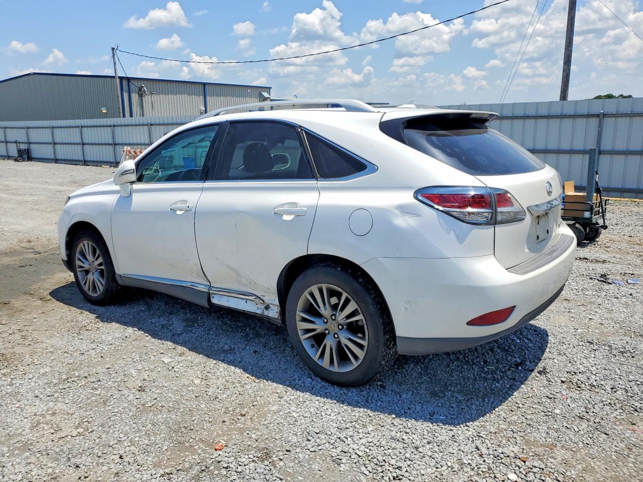 2013 Lexus Rx 350 White vin: 2T2ZK1BA8DC104529