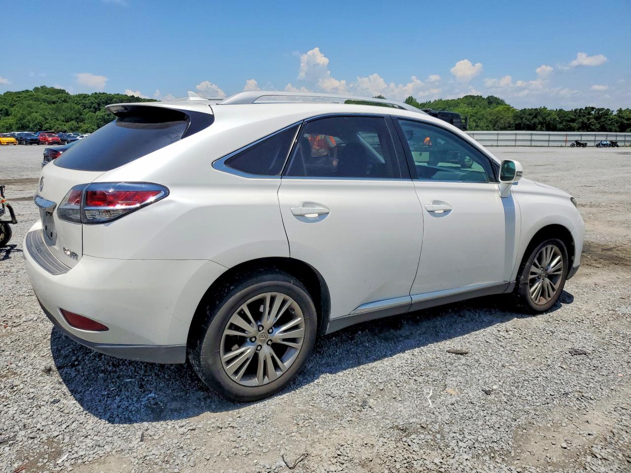 2013 Lexus Rx 350 White vin: 2T2ZK1BA8DC104529