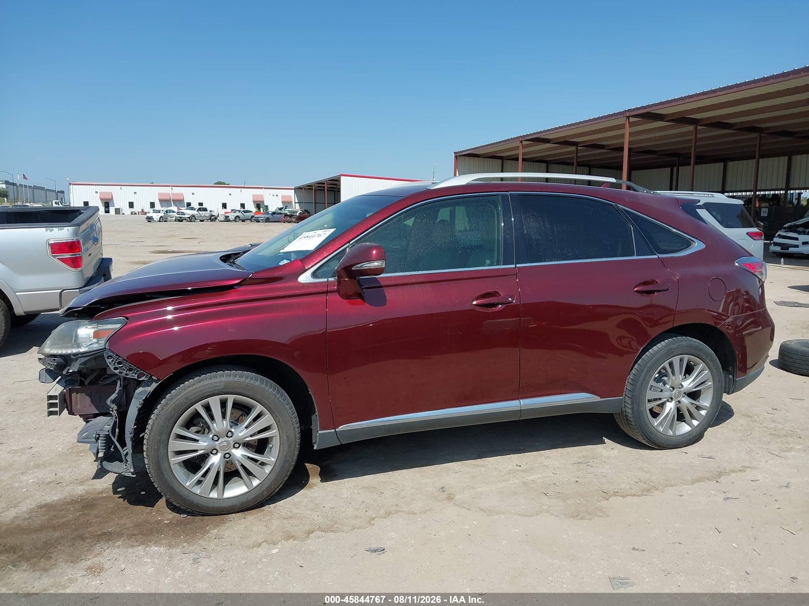 2013 Lexus Rx 350 Красный vin: 2T2ZK1BA8DC105891
